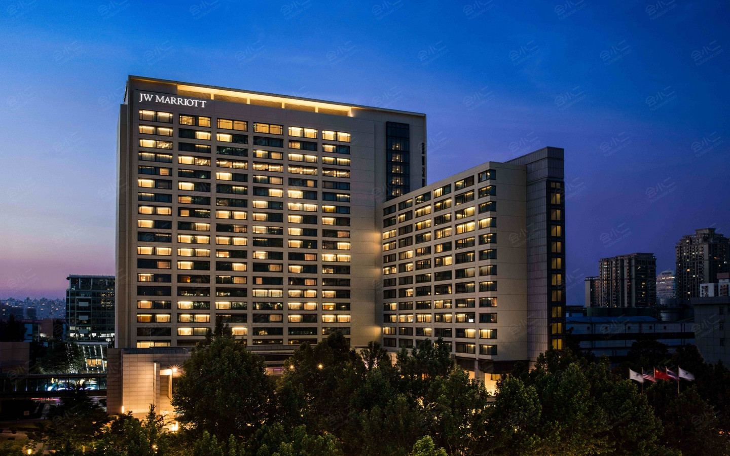 五星酒店 北京jw万豪酒店  朝阳区      大望路区域   最大会场1230m