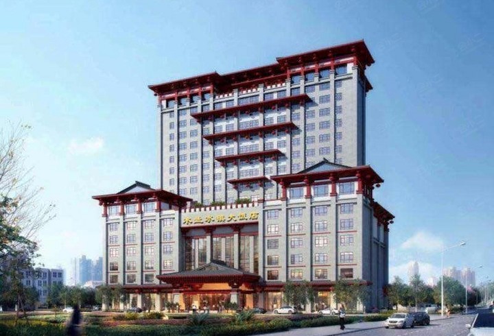 武汉木兰水镇大饭店外观图片
