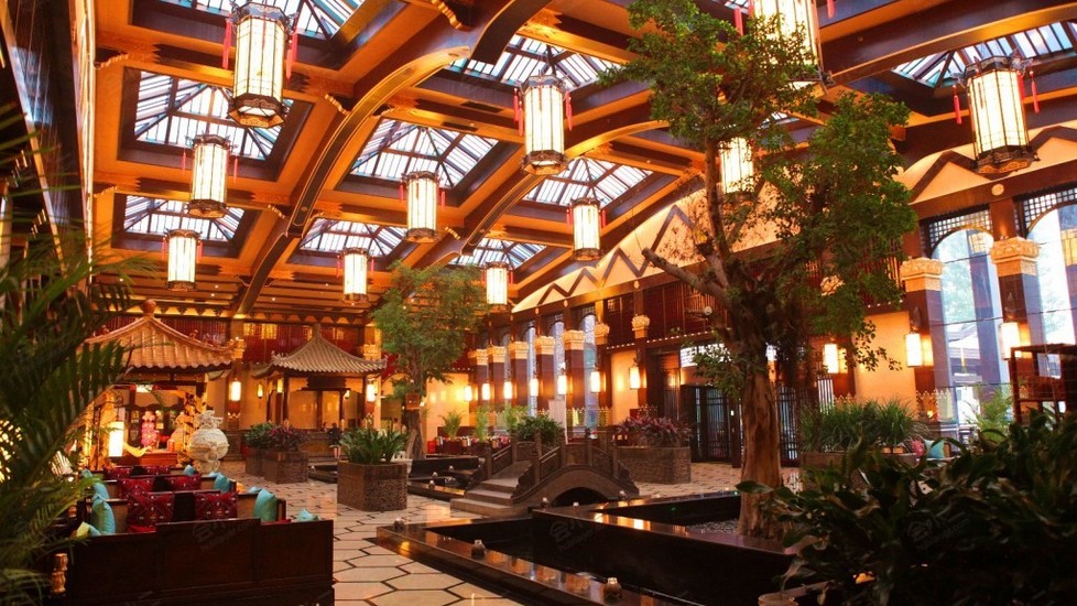 北京星湖园温泉酒店大堂图片