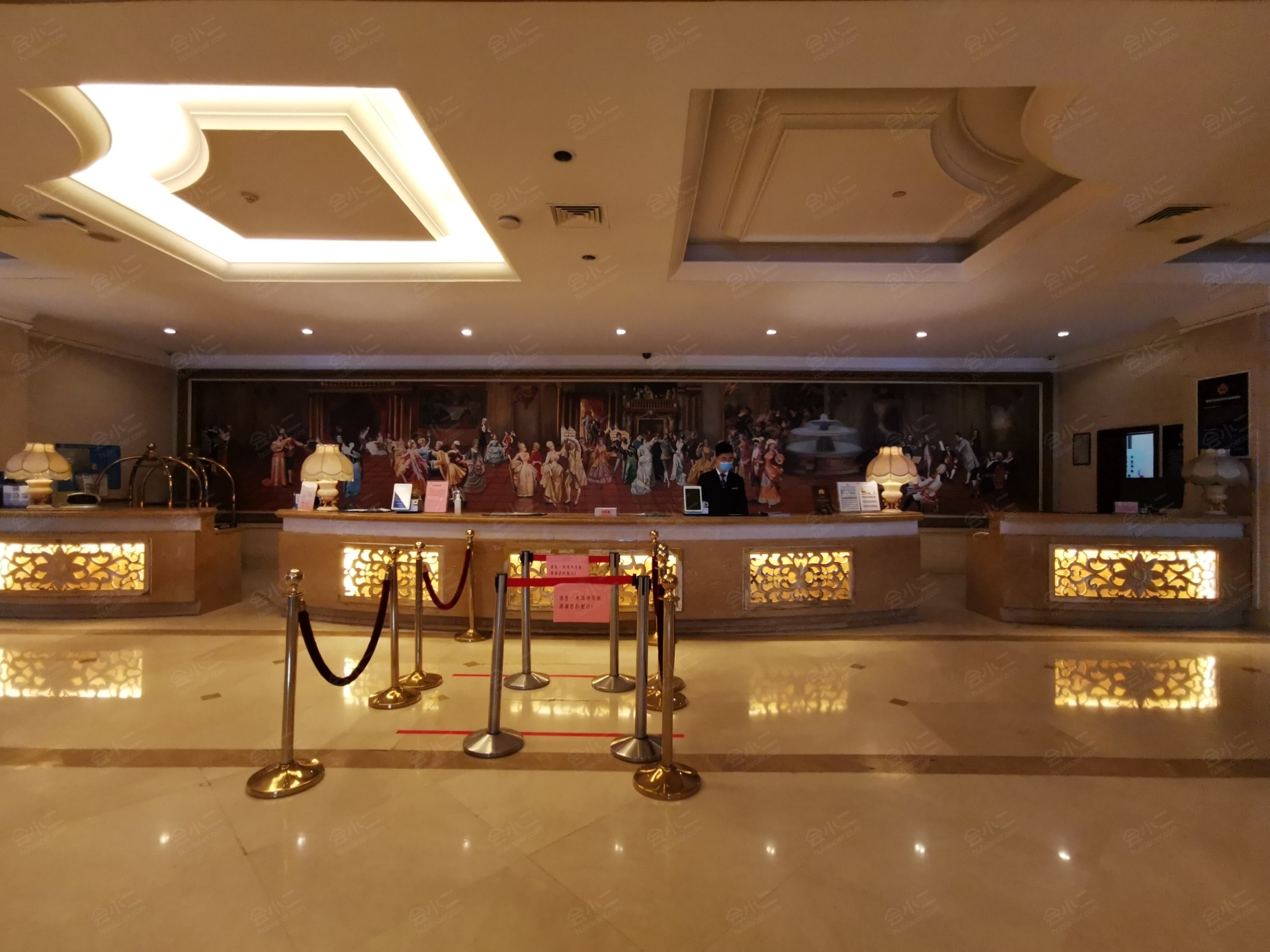 北京美泉宫饭店大堂图片