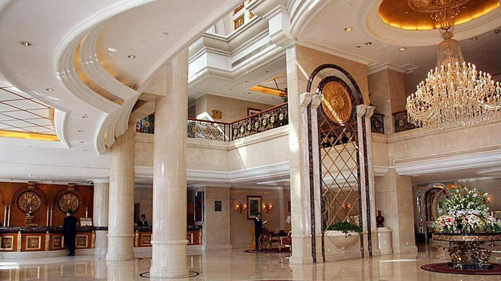 北京名人国际大酒店大堂图片