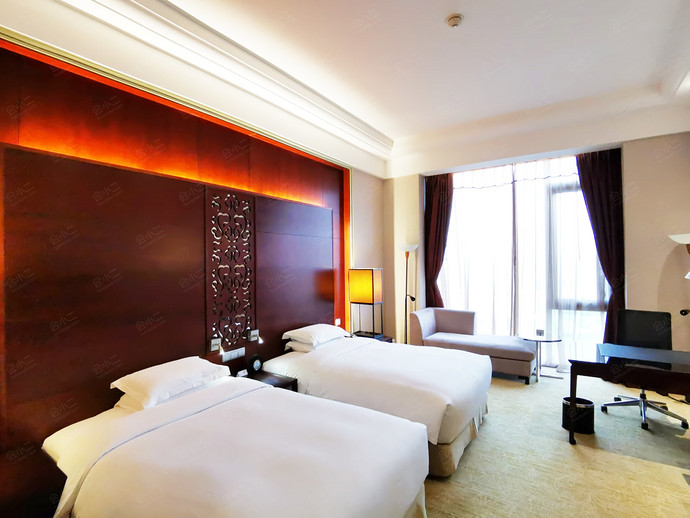 北京首都机场希尔顿酒店行政双床房