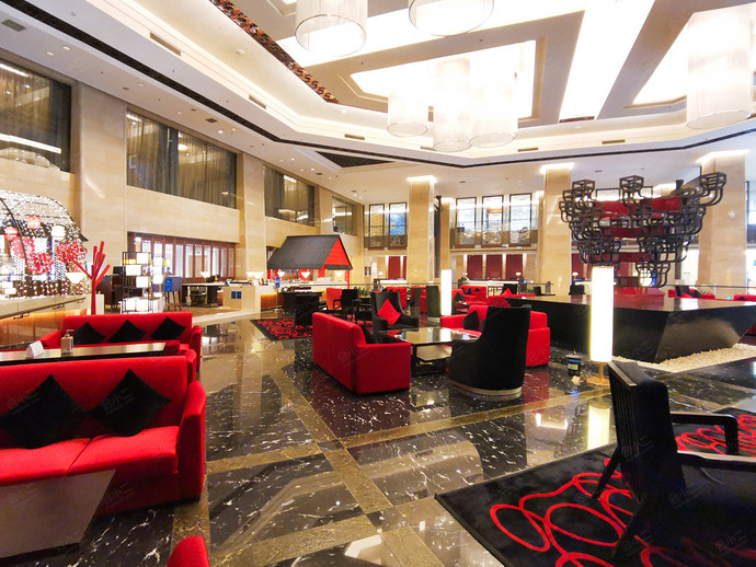 北京首都机场希尔顿酒店酒店大堂