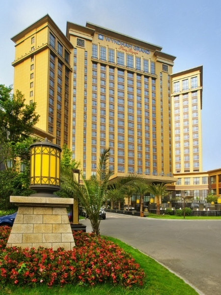 成都天之府温德姆至尊豪廷大酒店外观图片