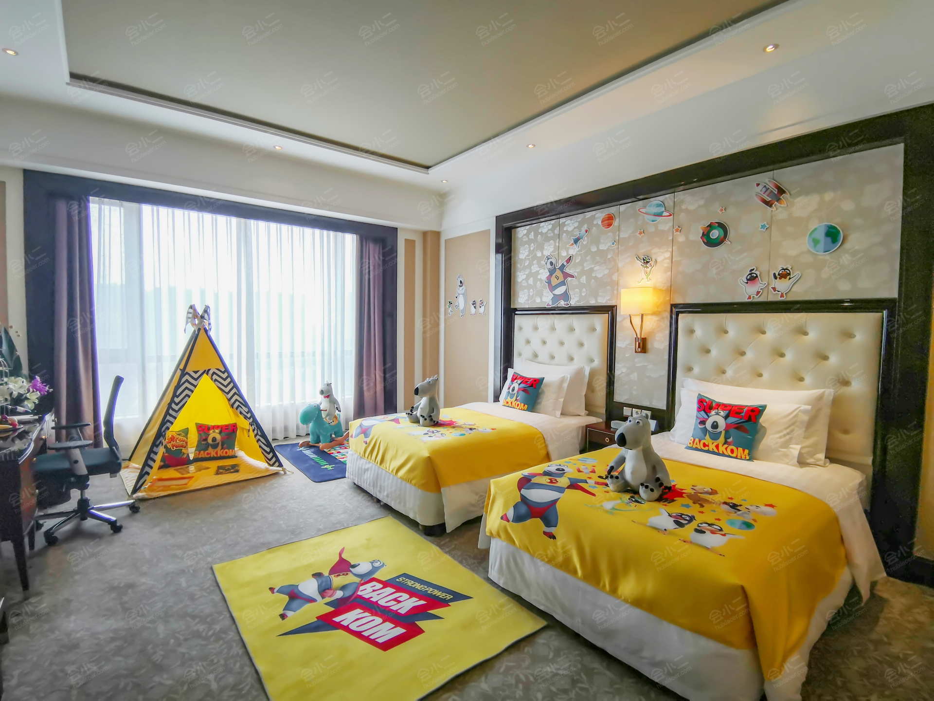 贝肯熊亲子双床房