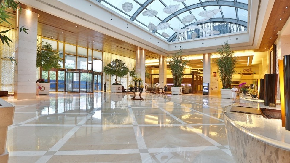 四川锦江宾馆大堂图片