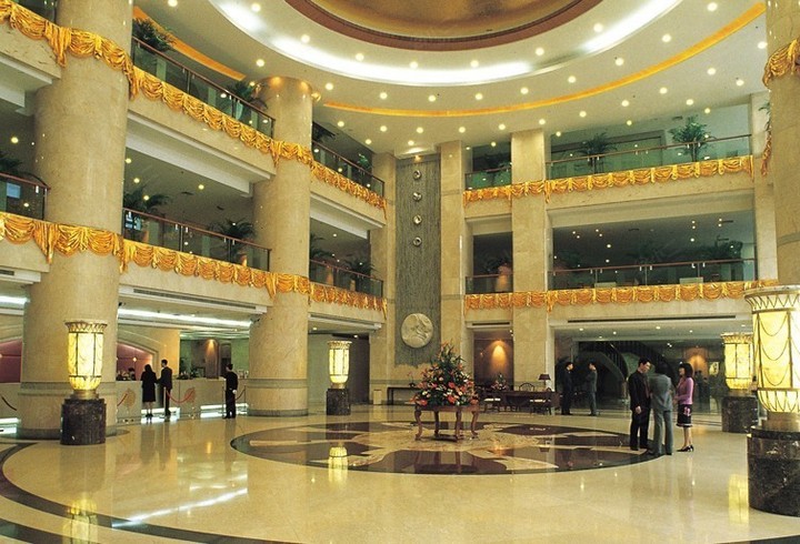 广东亚洲国际大酒店大堂图片