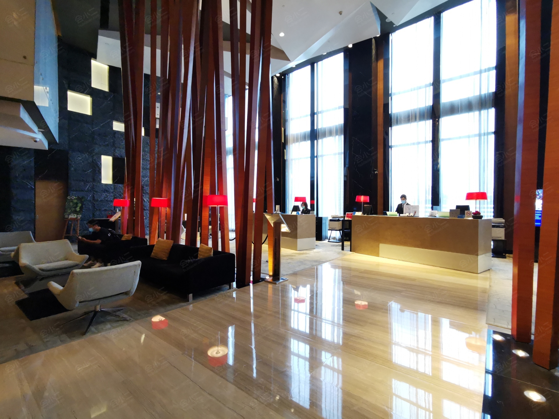 广州富力君悦大酒店大堂图片