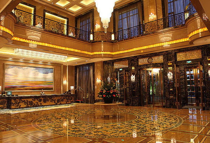广州星河湾半岛酒店大堂图片