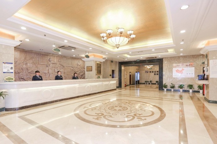维也纳国际酒店（杭州西湖文化广场地铁站店）大堂