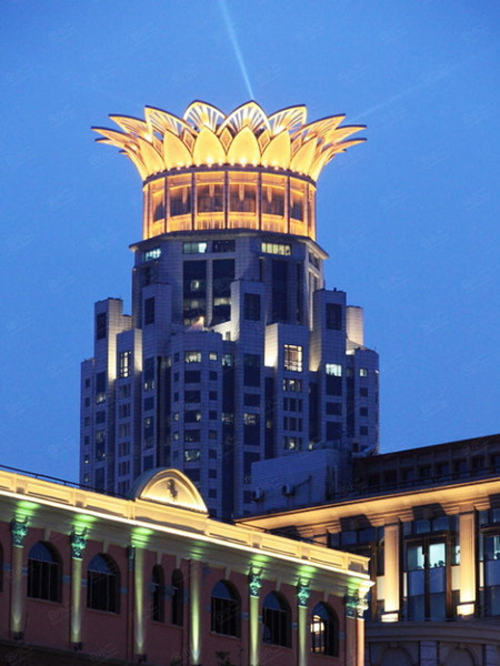 上海威斯汀大饭店外观图片