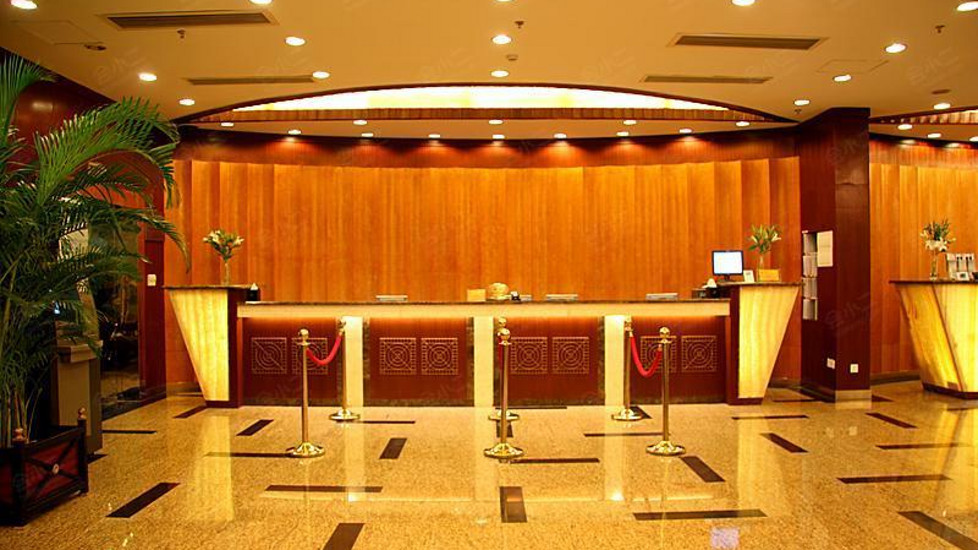 上海中福大酒店大堂图片