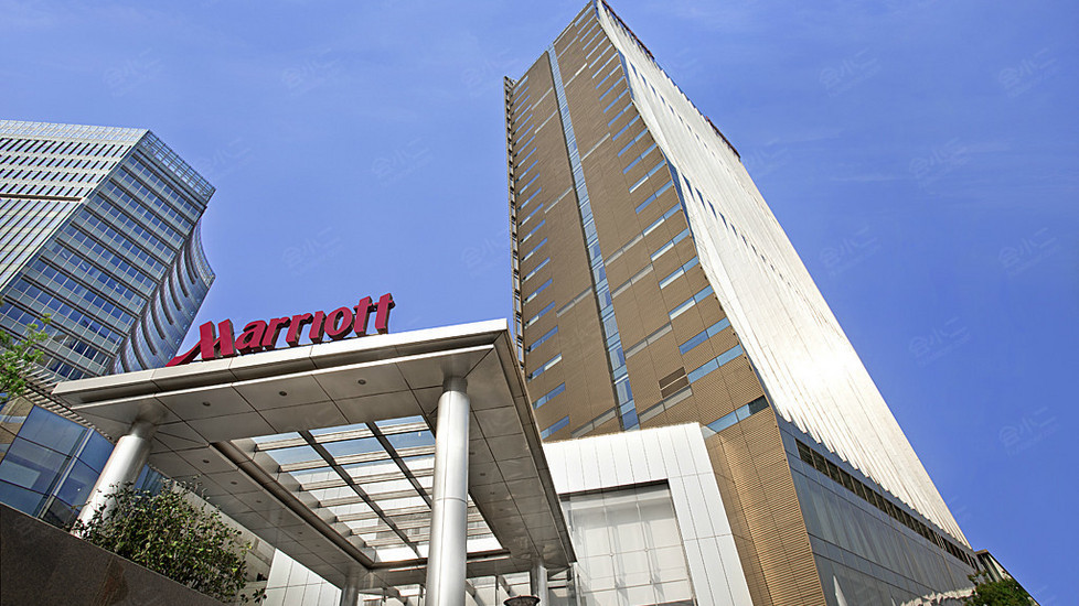 上海绿地万豪酒店外观图片