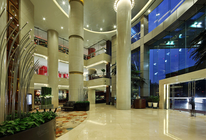 深圳百合酒店大堂图片