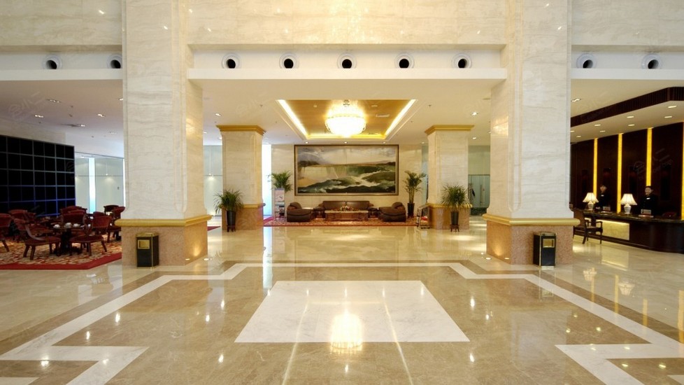 天津滨海建国大酒店大堂图片