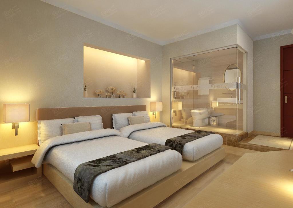 厦门利峯宾馆豪华双床房