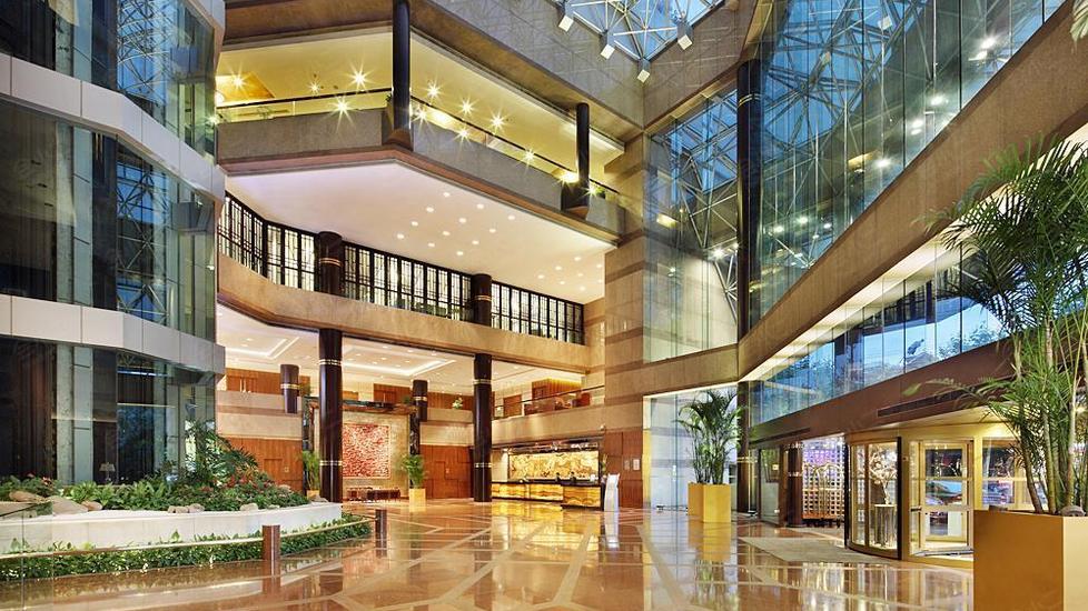 【上海新锦江大酒店】大堂图片大全_大堂图库-会小二
