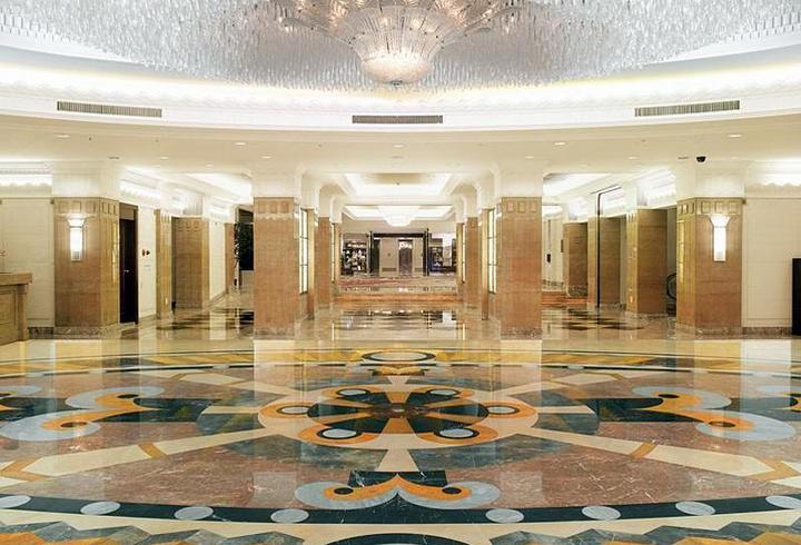 上海花园饭店大堂图片