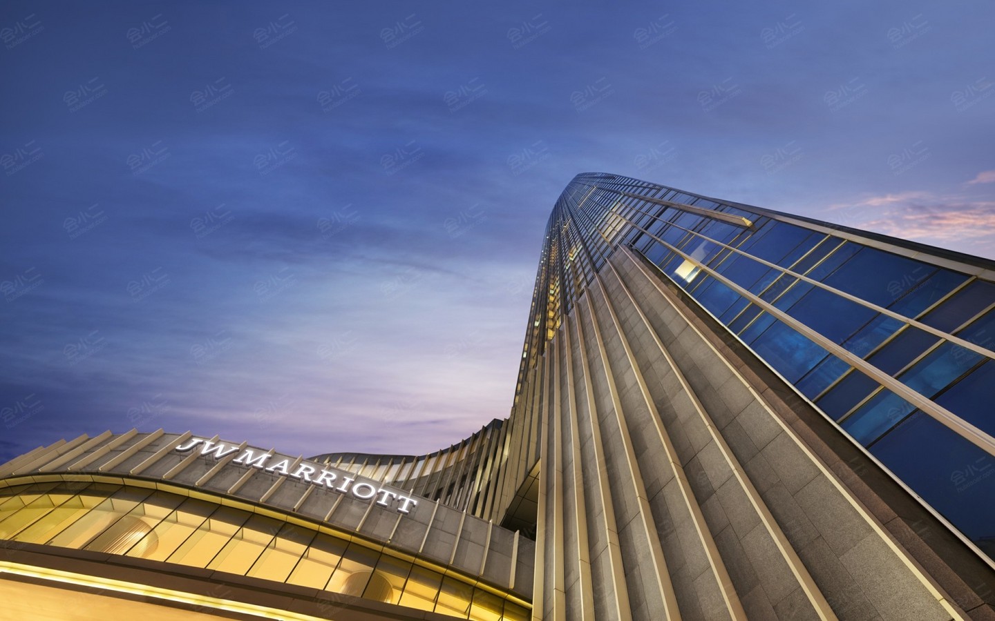 五星酒店 重庆jw万豪酒店  渝中区      解放碑   最大会场766m,432间