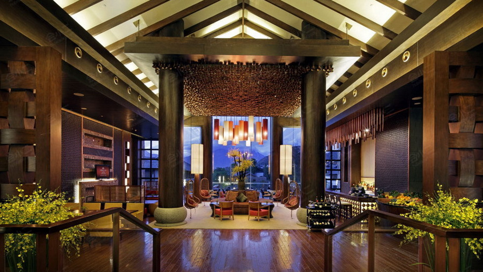 丽江和府洲际度假酒店大堂图片