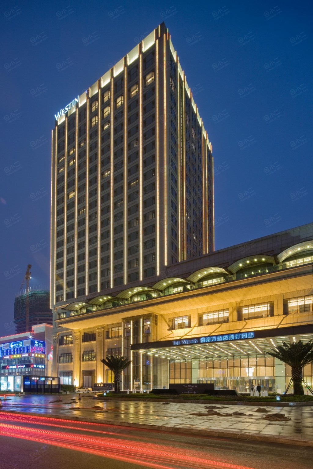 福州富力威斯汀酒店外观图片