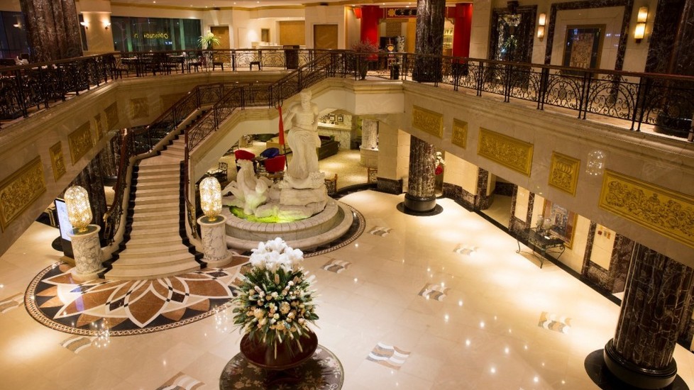 哈尔滨福顺天天大酒店大堂图片