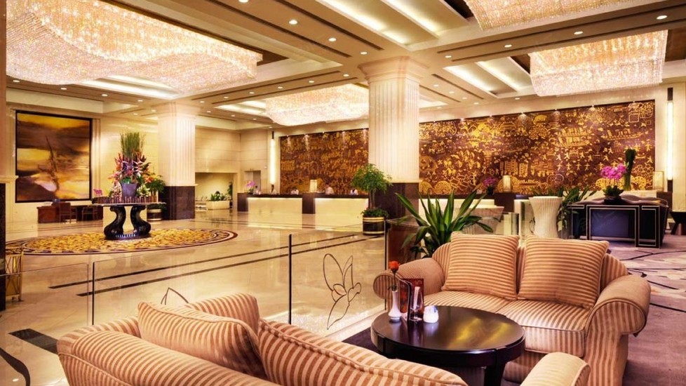 【佛山皇冠假日酒店】大堂图片大全_大堂图库-会小二