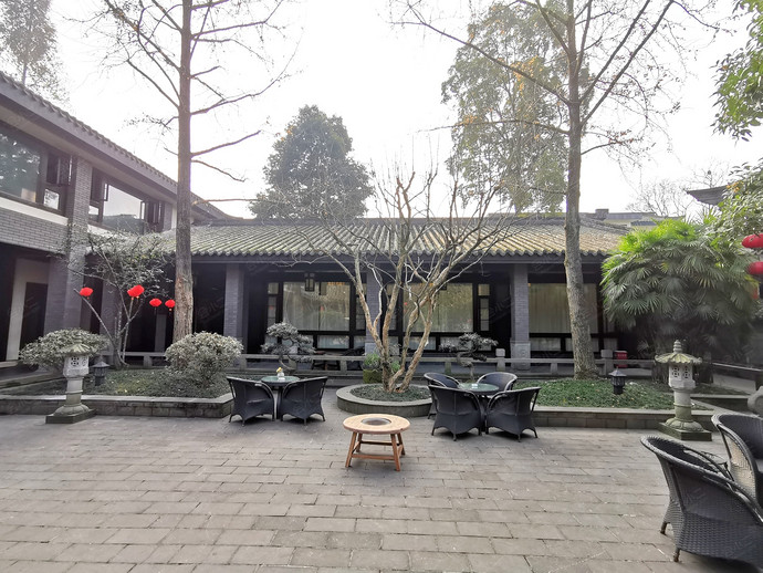 青城山隐秀尚庭酒店茶坊