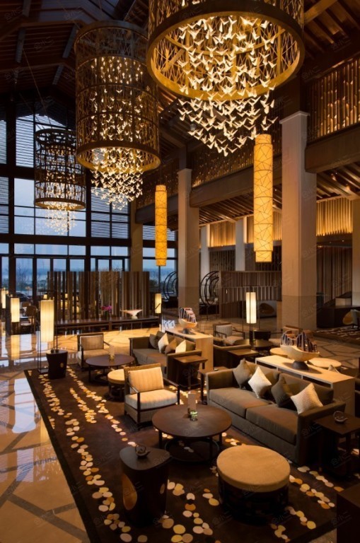 武汉光谷希尔顿酒店大堂