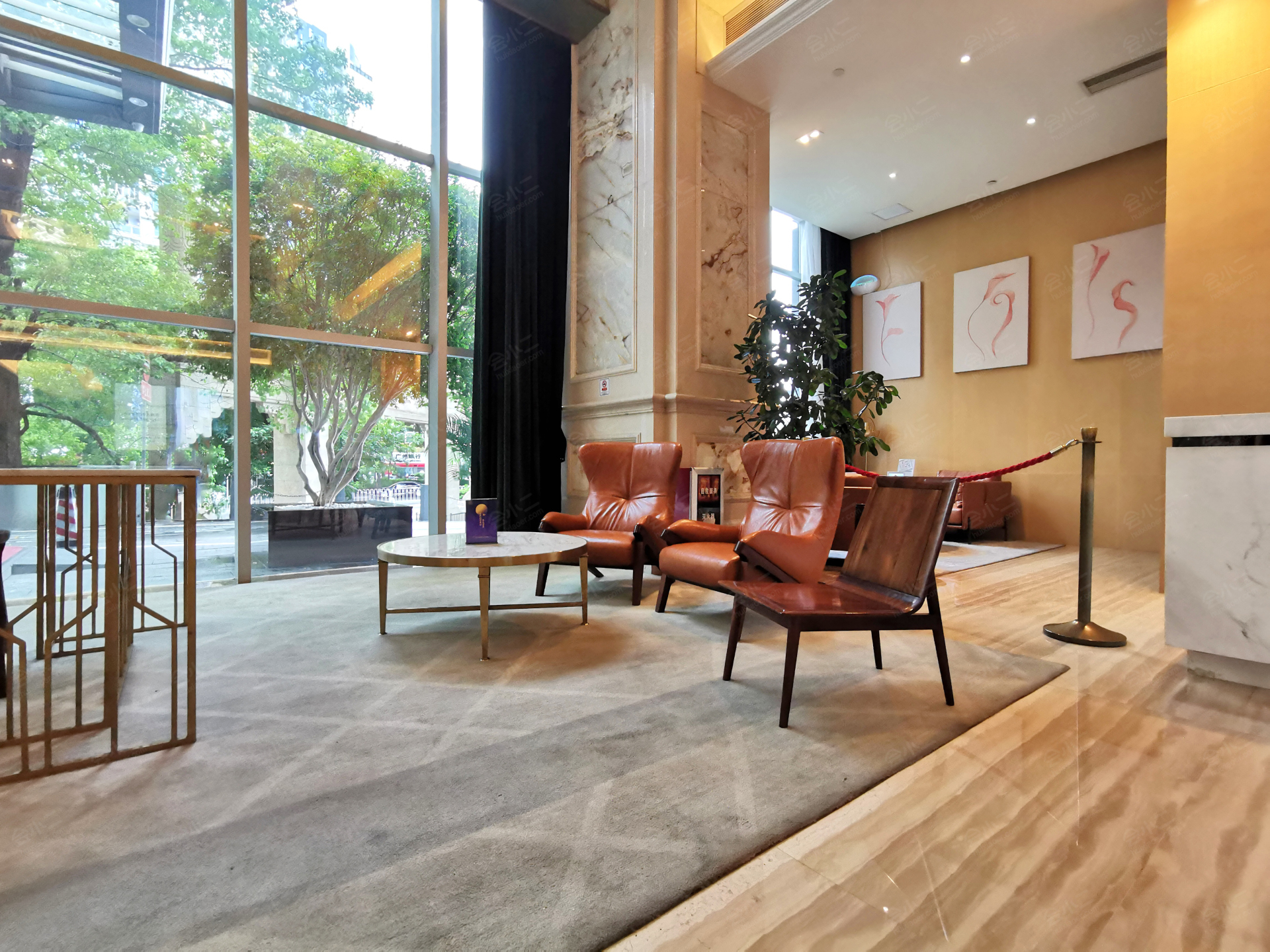 广州鸿德国际酒店大堂大堂高清图片_vr全景图片-【会小二】