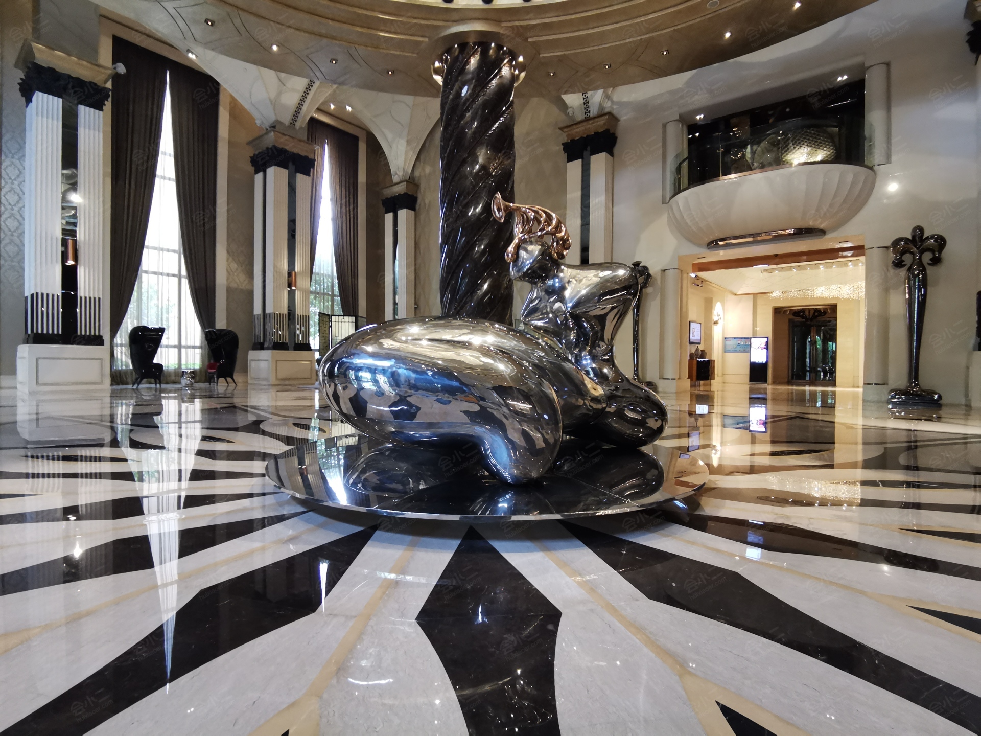 上海闵行星河湾酒店大堂图片