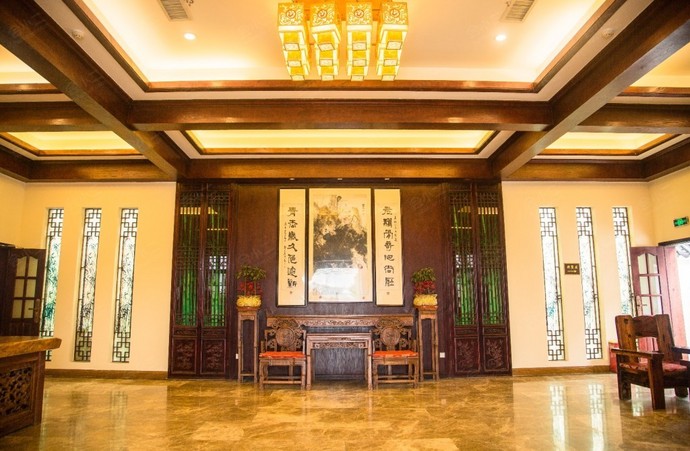 武汉中州府生态酒店大堂