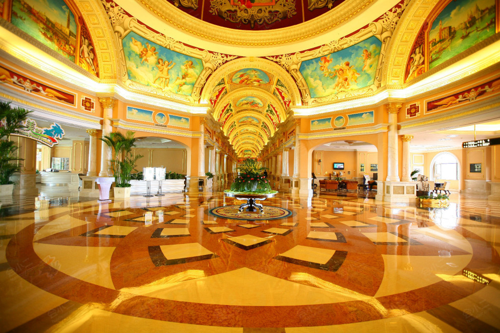 台山碧桂园凤凰酒店能容纳600人的会议室