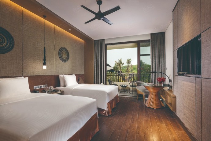 西双版纳铂尔曼度假酒店豪华双床房