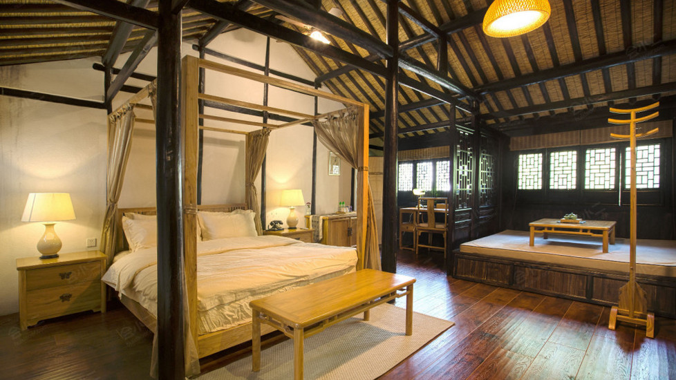 【苏州黎里水岸寒舍精品酒店】客房图片大全_客房图库-会小二