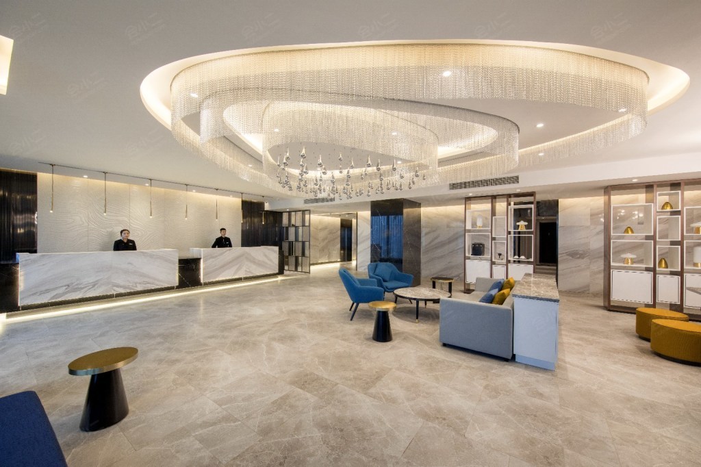 桔子水晶酒店(杭州星光大道店)大堂图片