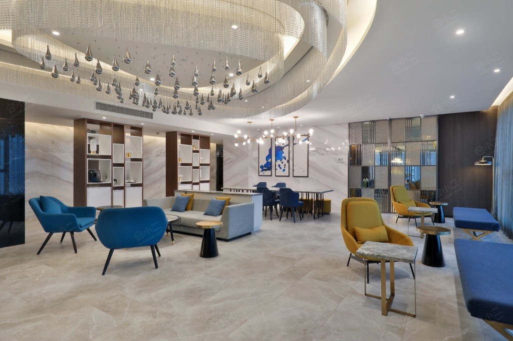 桔子水晶酒店(杭州星光大道店)大堂图片