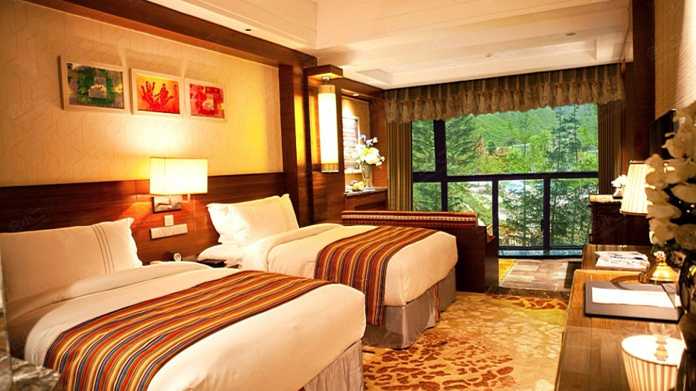【九寨沟天源豪生度假酒店】客房图片大全_客房图库-会小二