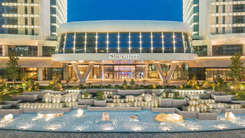 青岛黄岛泰成喜来登酒店外观图片