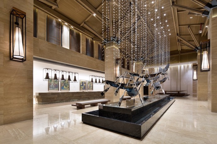 文昌温德姆至尊豪廷大酒店大堂