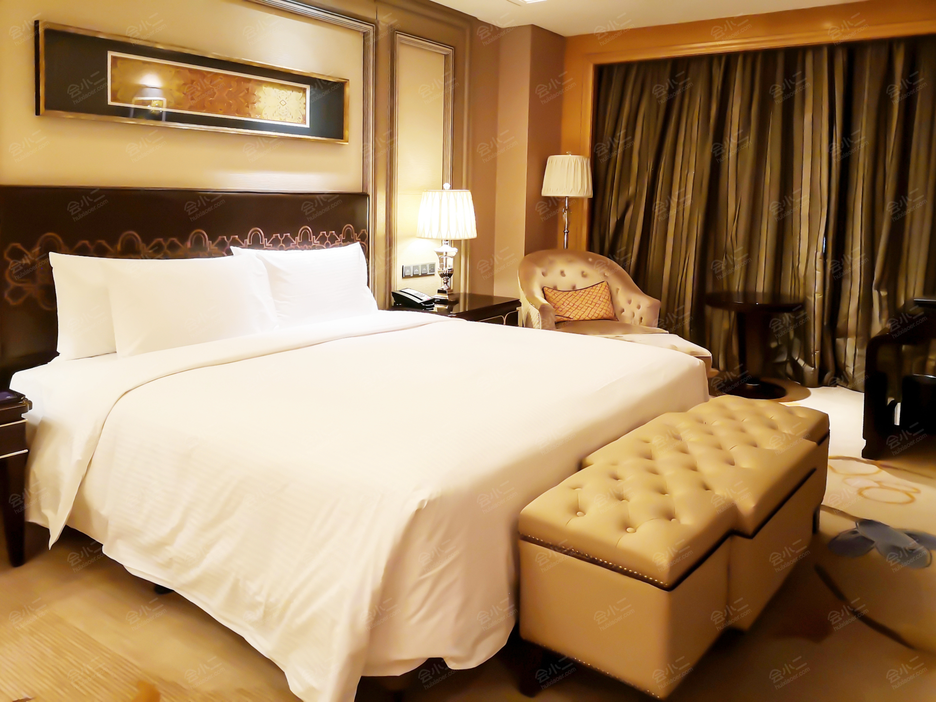 哈尔滨富力万达嘉华酒店客房图片