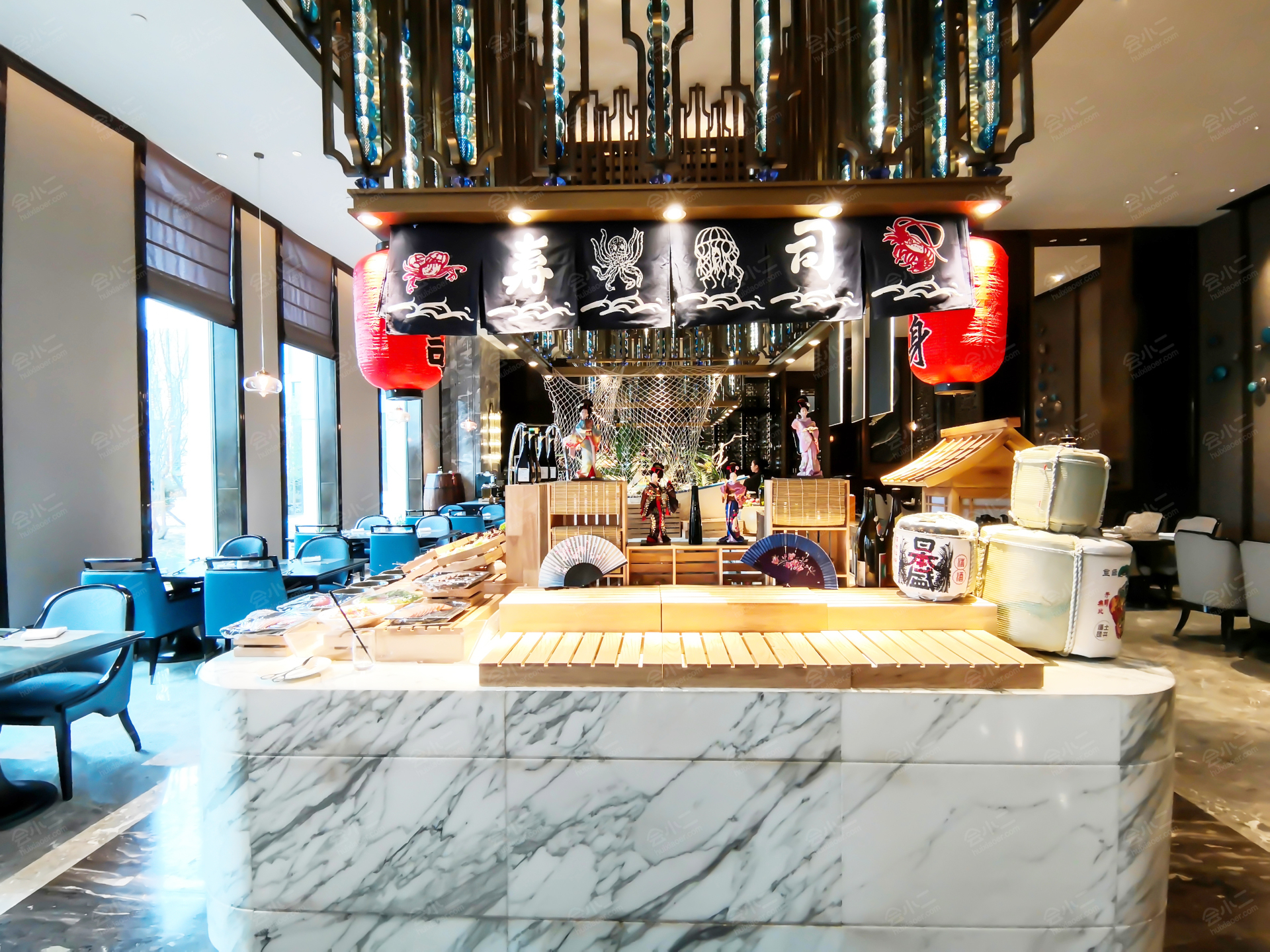 哈尔滨万达文华酒店自助餐取餐区