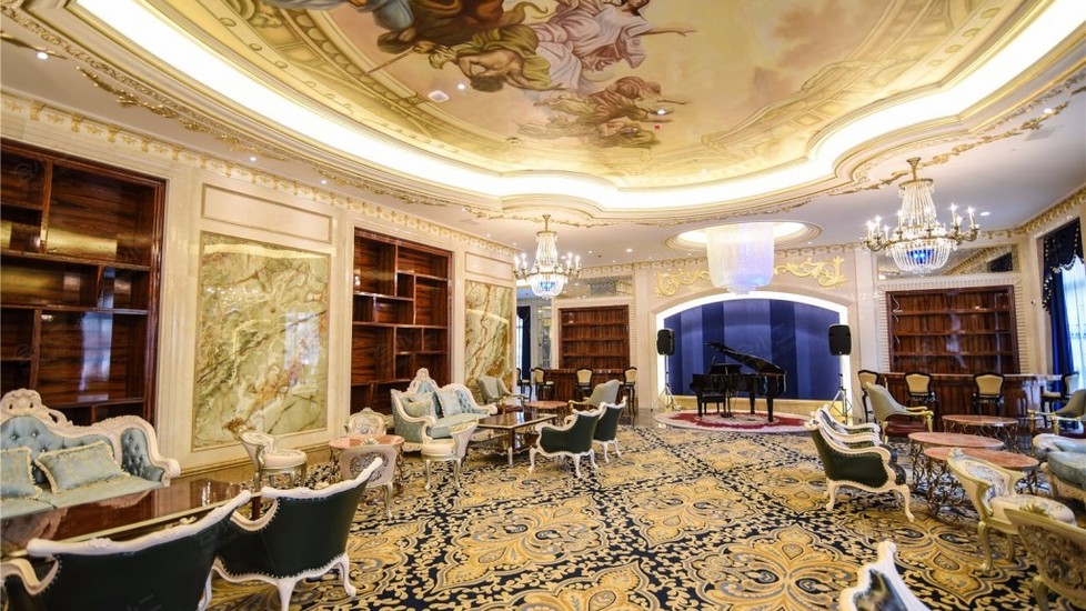 哈尔滨巴黎四季酒店大堂图片