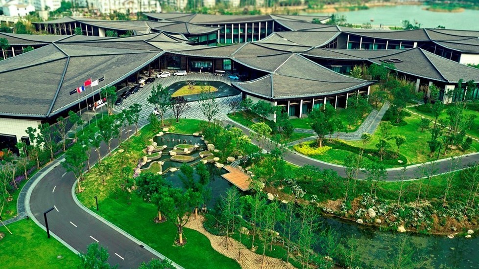 【开封建业铂尔曼酒店】外观图片大全_外观图库-会小二