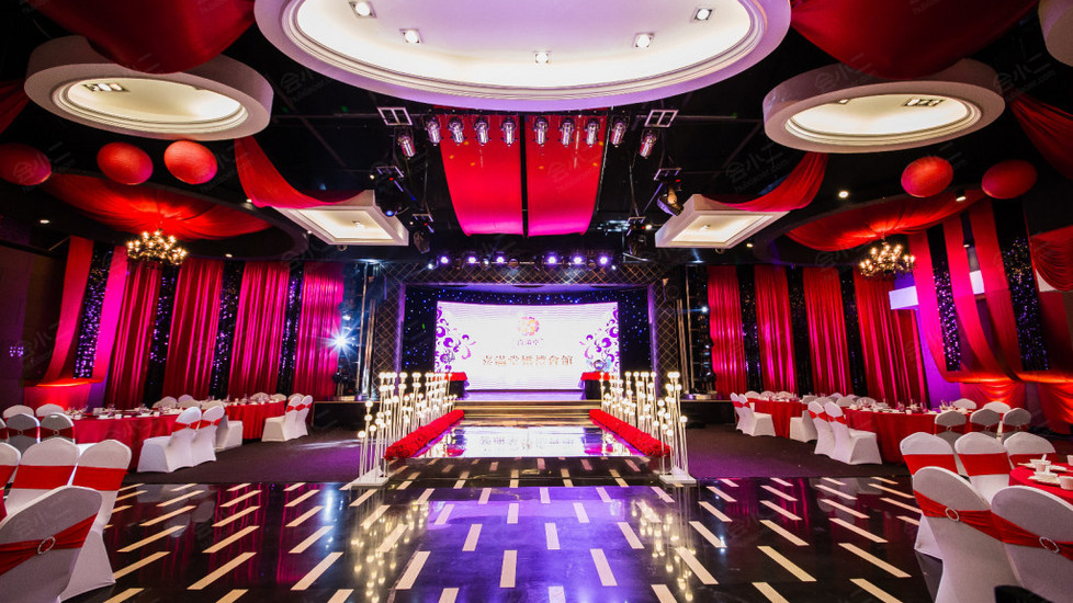 【喜满堂婚礼会馆(水上公园店)】会场图片大全_会场图库-会小二