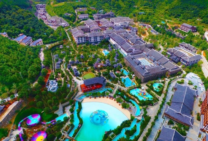 贵州剑河温泉城外观图片