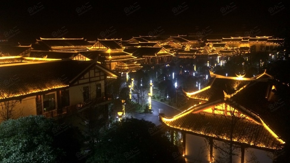 贵州剑河温泉城外观图片