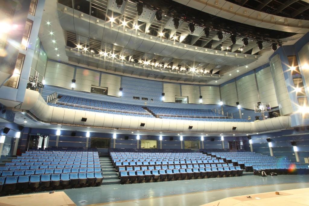 深圳广电福田演播中心会场1800平米演播厅高清图片_vr全景图片-【会