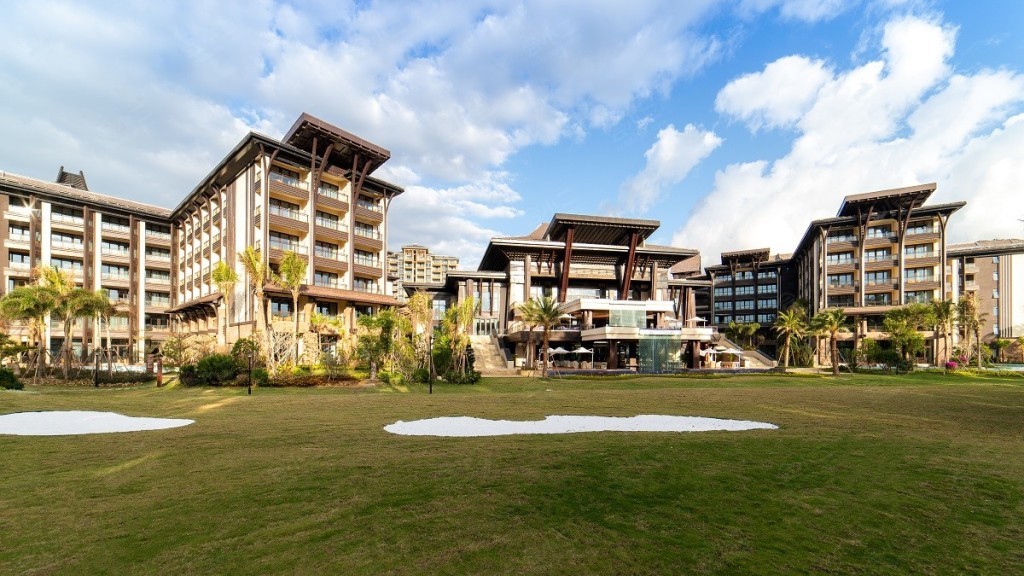 三亚香水湾阿尔卡迪亚度假酒店外观图片