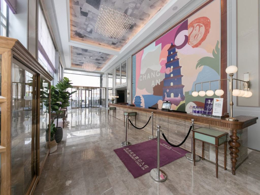 西安钟楼美居酒店大堂图片